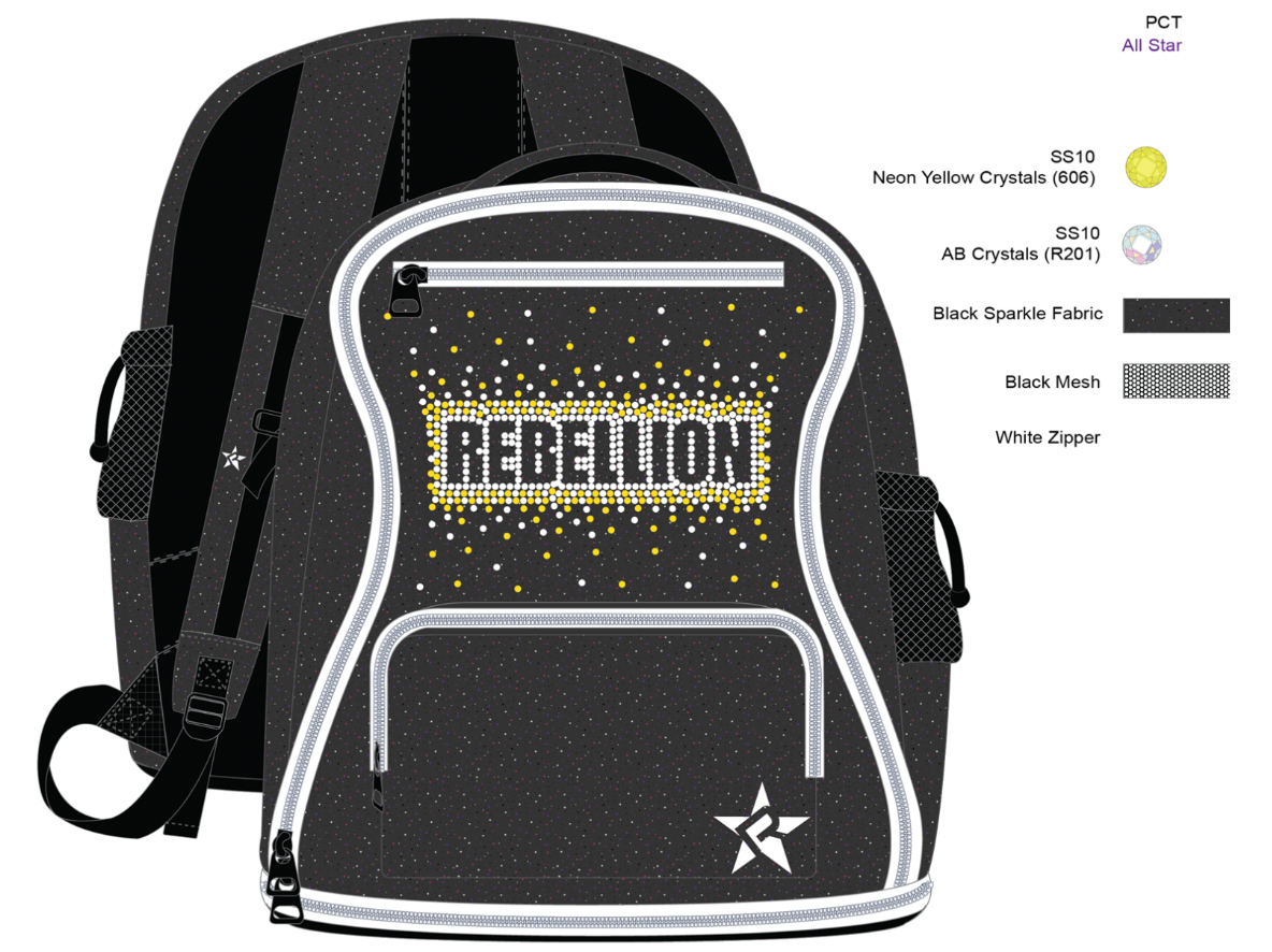 Top Gun Cheerleading Backpacks Rebel Cheer Bag Rebel Dream