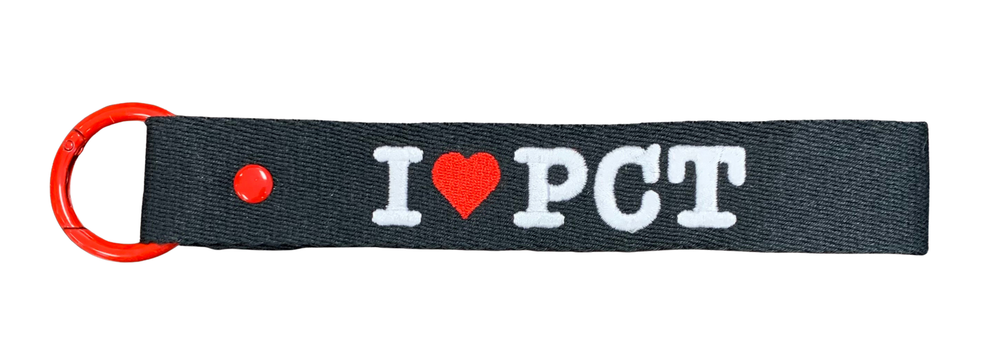 PCT Wristband Keychain