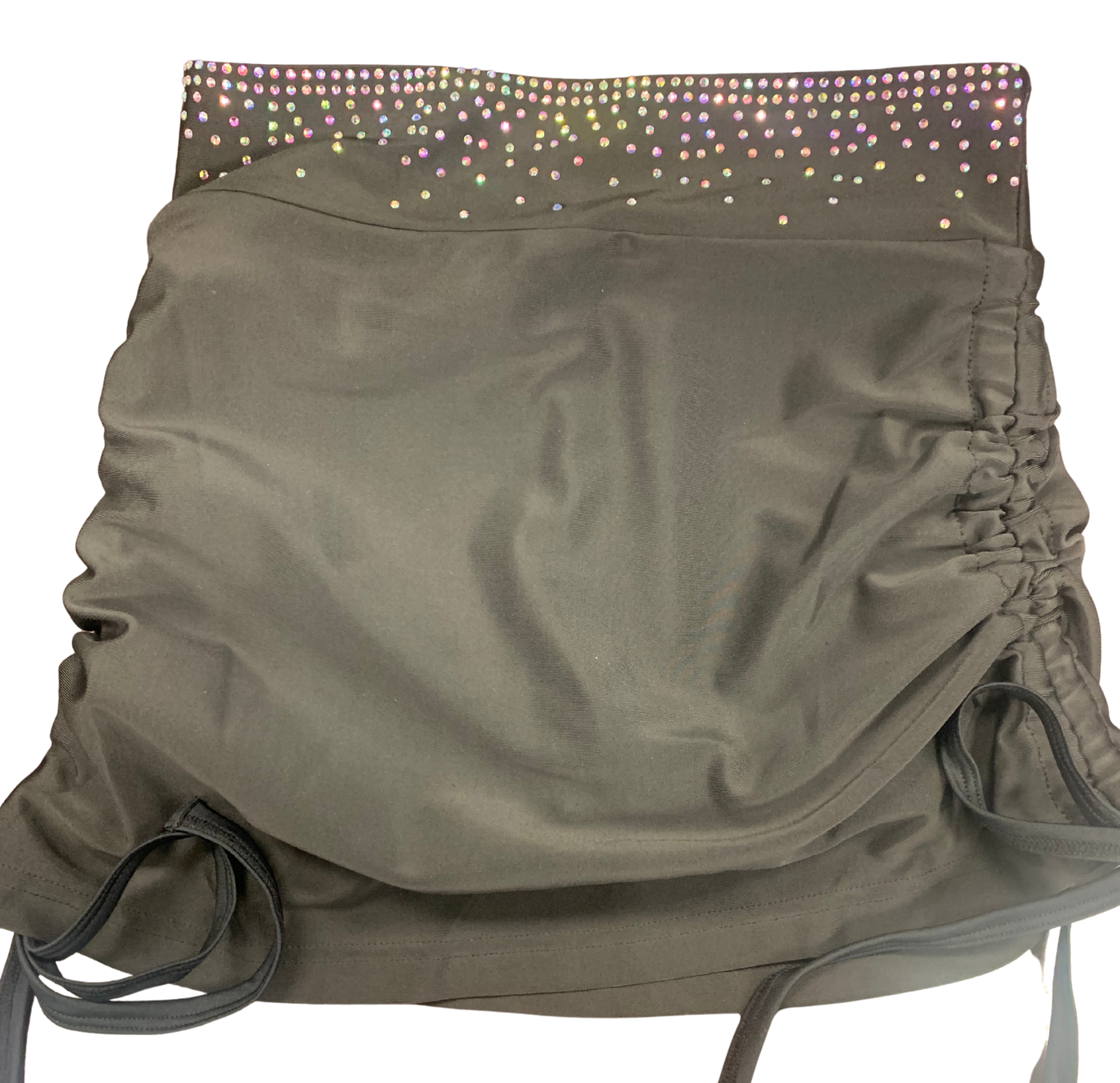Black Rhinestone Skirt
